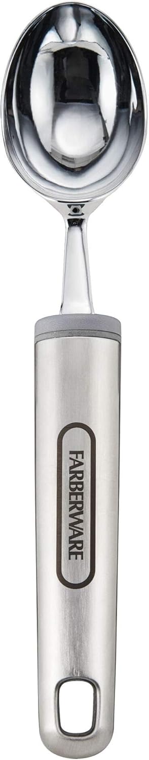 Pro Stainless Steel Manual Can Opener with Soft Ergonomic Handles and Integrated Bottle Opener, Dishwasher Safe, Contemporary Gray, 7.25 Inches