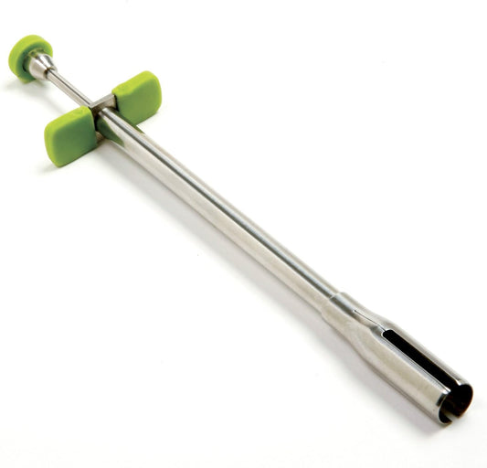 1363 Stainless Steel Olive Stuffer, with Comfort Grips, Green