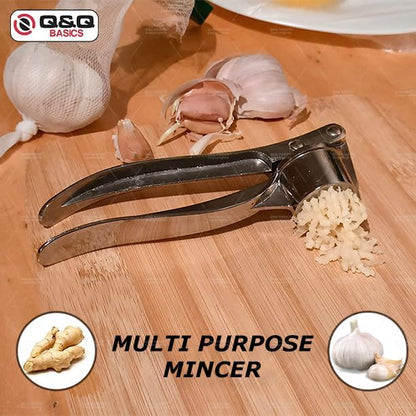Garlic Press Mincer and Peeler, Premium Ginger Press, Essential Kitchen Tools - Durable and Reliable Garlic Presses and Garlic Presser, Perfect Garlic Presses for Everyday Use