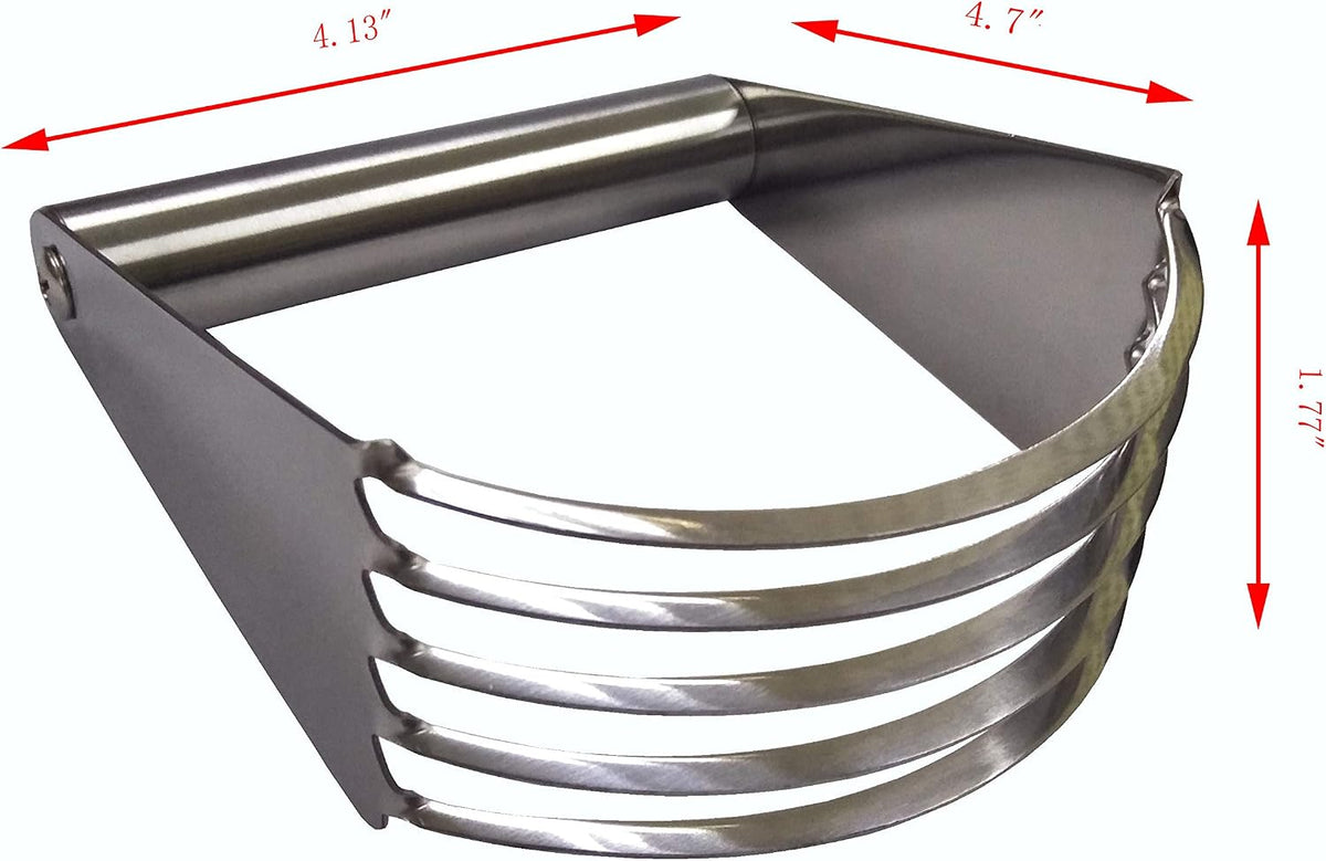 ® Stainless Steel Pastry Blender and Dough Cutter - Versatile Flour Mixer for Pasta, Pie Crust, and Cake 15015-NEW-NF