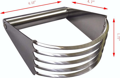 ® Stainless Steel Pastry Blender and Dough Cutter - Versatile Flour Mixer for Pasta, Pie Crust, and Cake 15015-NEW-NF