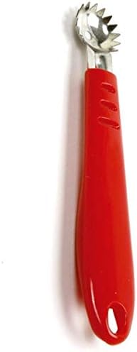 Stainless Steel Strawberry/Tomato Corer w/Plastic Handle (Pack of 6)