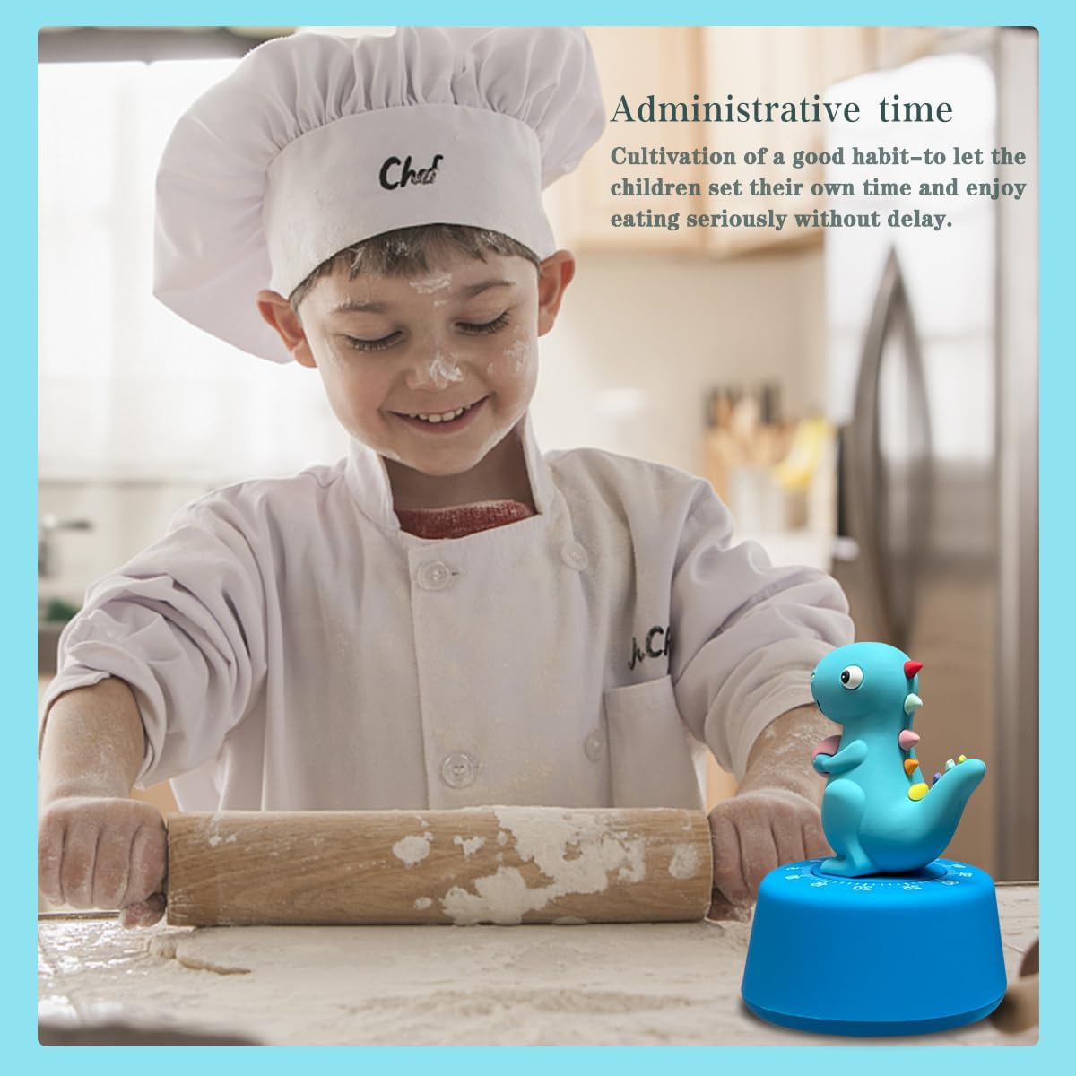 Mechanical Kitchen Timer for Kids,Wind Up Egg Timer for Cooking.