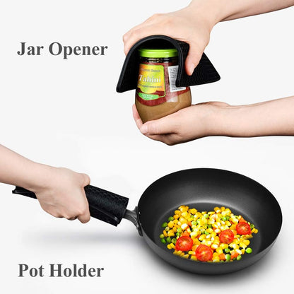 Silicone Trivet Mats - Hot Pads Spoon Rest, Multipurpose Trivets for Hot Dishes Heat Resistant Food Grade Silicone Set of 4