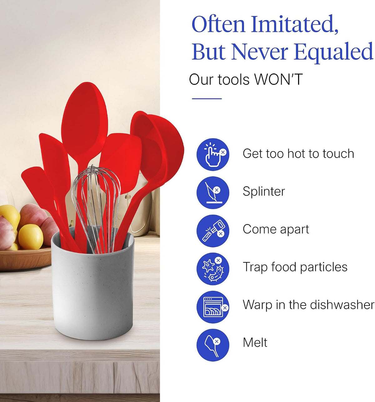 GIR: Silicone Ultimate Kitchen Utensils Set – Black