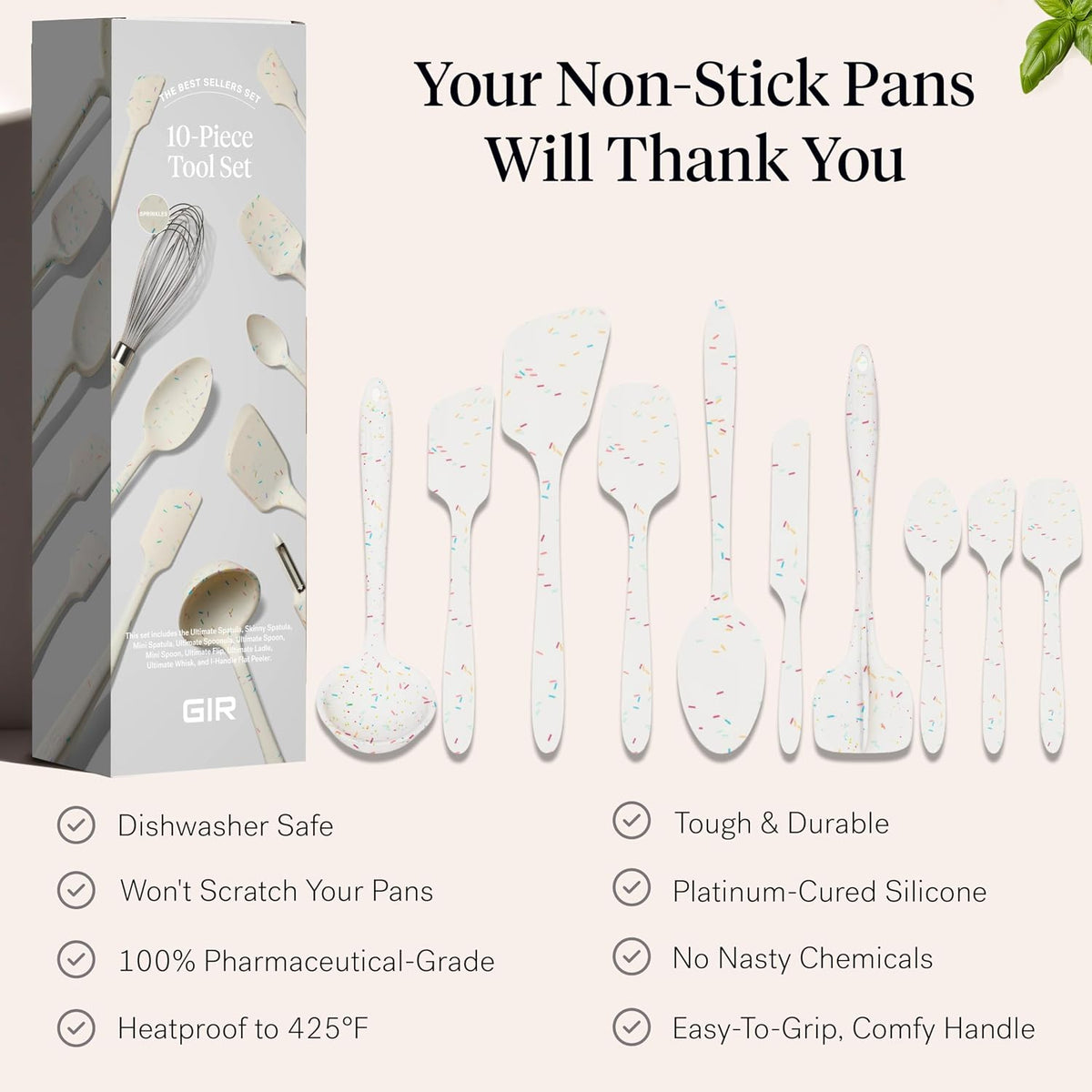GIR: Silicone Ultimate Kitchen Utensils Set – Black