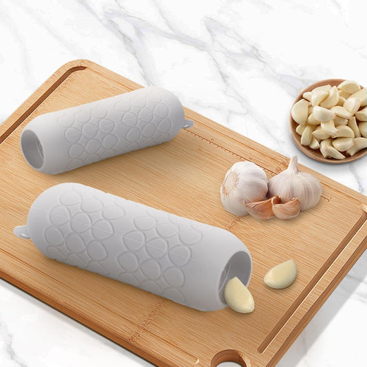 Silicone garlicRoller - 15 cm Peel garlicTool, Reusable Peeling Tube, Dishwasher Safe Roller | Professional garlicSkin Remover for Meal Prep