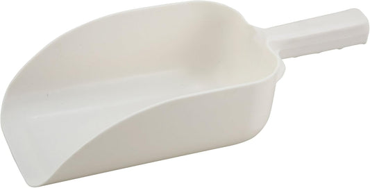 64oz Plastic Scoop, White