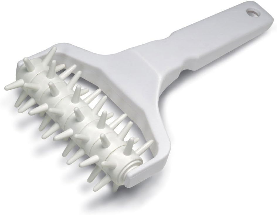 Plastic Pizza Pie Pastry Dough Docker Pizza Roller Dough Pitter Baking Tool