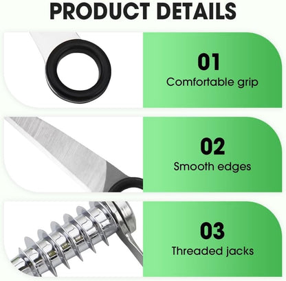 Egg Spiral Slicer for Boiled Eggs, Potato, Tomato, Stainless Steel Spiral Cutter for Vegetables, Cucumbers and Carrots