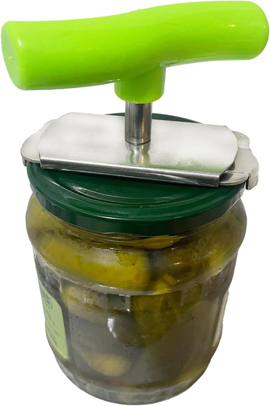 Jar Opener for Weak Hands, Jar Opener for Seniors, Adjustable Lid Opener, Bottle Opener for Arthritic Hands, Lid opener, Kitchen Accessories Opener (green)