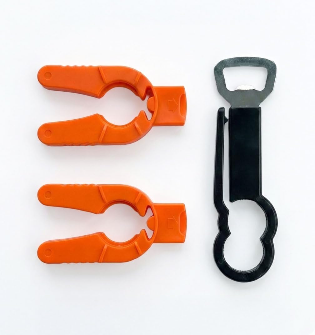 Multifunctional Bottle and Can Opener, Twist-Off, Two Pack | Pull Tab Soup, for Weak Hands, Seniors, Elderly, Rheumatoid Arthritis, Ergonomic, for help, for control