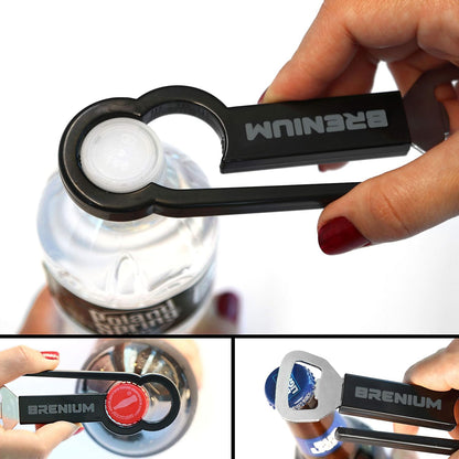 Multifunctional Bottle and Can Opener, Twist-Off, Two Pack | Pull Tab Soup, for Weak Hands, Seniors, Elderly, Rheumatoid Arthritis, Ergonomic, for help, for control