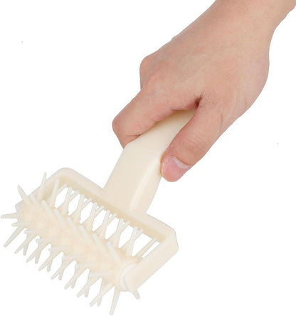 Pizza Dough Docker, Pizza Docking Tool DIY Plastic Pizza Cookies Dough Roller Pastry Pie Needle Wheels Cutter Cake Bread Hole Punch Baking Tools