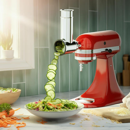 Slicer Shredder Attachment for KitchenAid Stand Mixer
