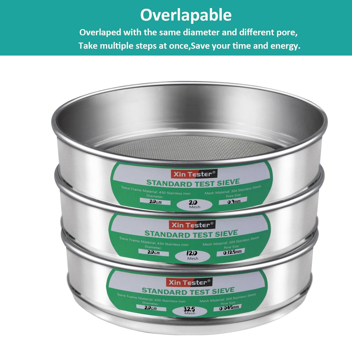 10 mesh Standard Mesh Lab Sieves Laboratory Sample Test Analysis Sieve