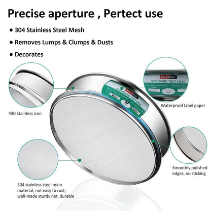 10 mesh Standard Mesh Lab Sieves Laboratory Sample Test Analysis Sieve
