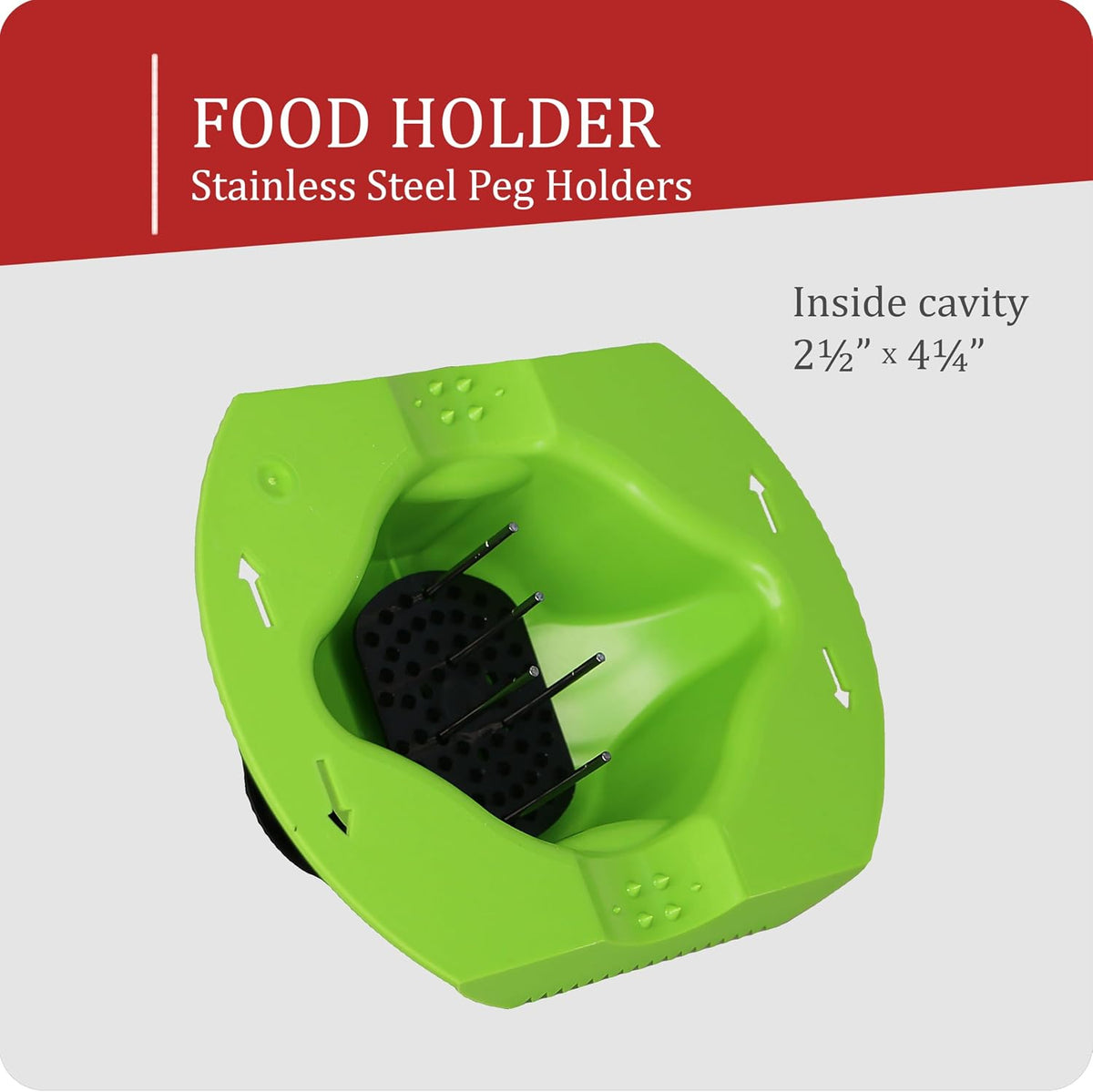 Borner by Reston Lloyd Food Safety Holder for Mandoline Slicers, Cutters & Graters, Protective Finger Guard for Safe Slicing & Grating, Made in Germany, Black