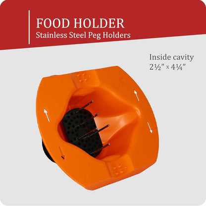 Borner by Reston Lloyd Food Safety Holder for Mandoline Slicers, Cutters & Graters, Protective Finger Guard for Safe Slicing & Grating, Made in Germany, Black