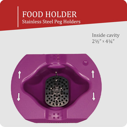 Borner by Reston Lloyd Food Safety Holder for Mandoline Slicers, Cutters & Graters, Protective Finger Guard for Safe Slicing & Grating, Made in Germany, Black
