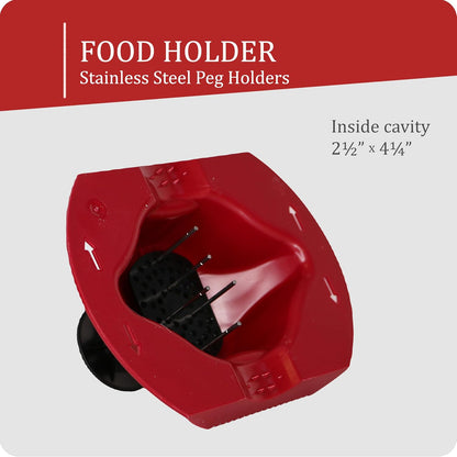 Borner by Reston Lloyd Food Safety Holder for Mandoline Slicers, Cutters & Graters, Protective Finger Guard for Safe Slicing & Grating, Made in Germany, Black