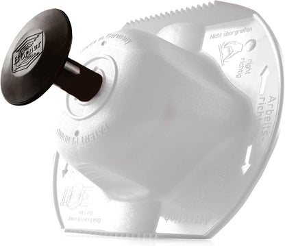 Borner by Reston Lloyd Food Safety Holder for Mandoline Slicers, Cutters & Graters, Protective Finger Guard for Safe Slicing & Grating, Made in Germany, Black
