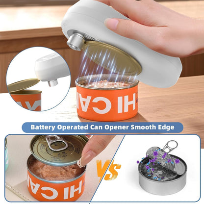 Auto Electric Can Opener, Rechargeable Can Openers for Seniors & Arthritis