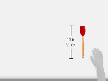 Silicone Craft Series Medium Spatula, 11 1/8" x 2 1/4", Cerise