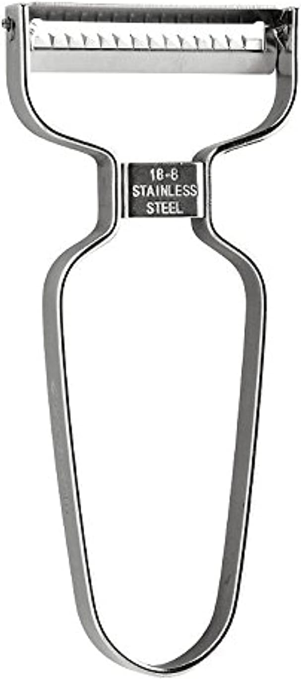 SharpPeel Stainless Steel Julienne Vegetable Peeler – Super-Sharp Blade Matchstick-Sized Veg Strips