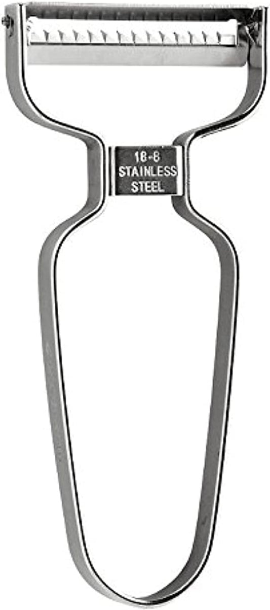 SharpPeel Stainless Steel Julienne Vegetable Peeler – Super-Sharp Blade Matchstick-Sized Veg Strips