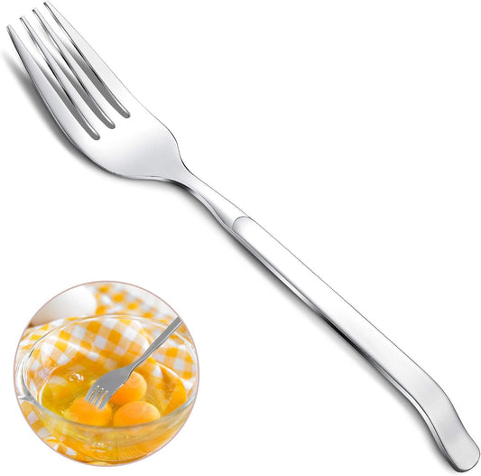 Pastry Jumbo Giant Huge Fork 10.8 Inch Stainless Steel Fork for Mashing Food Whisking Eggs Dishwasher Safe Heat Resistant Baking Serving Mixing for Kitchen Use