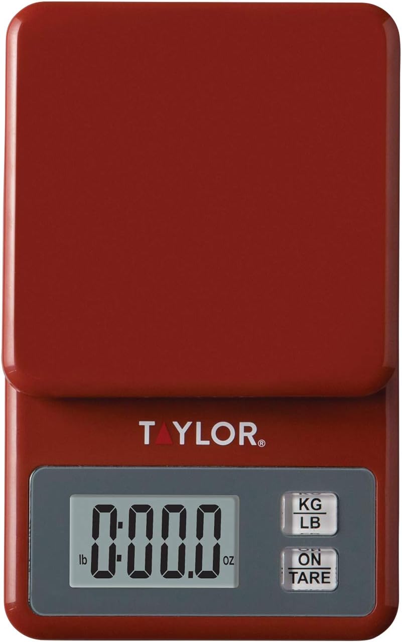 Compact Digital Scale (White), 11 pound capacity