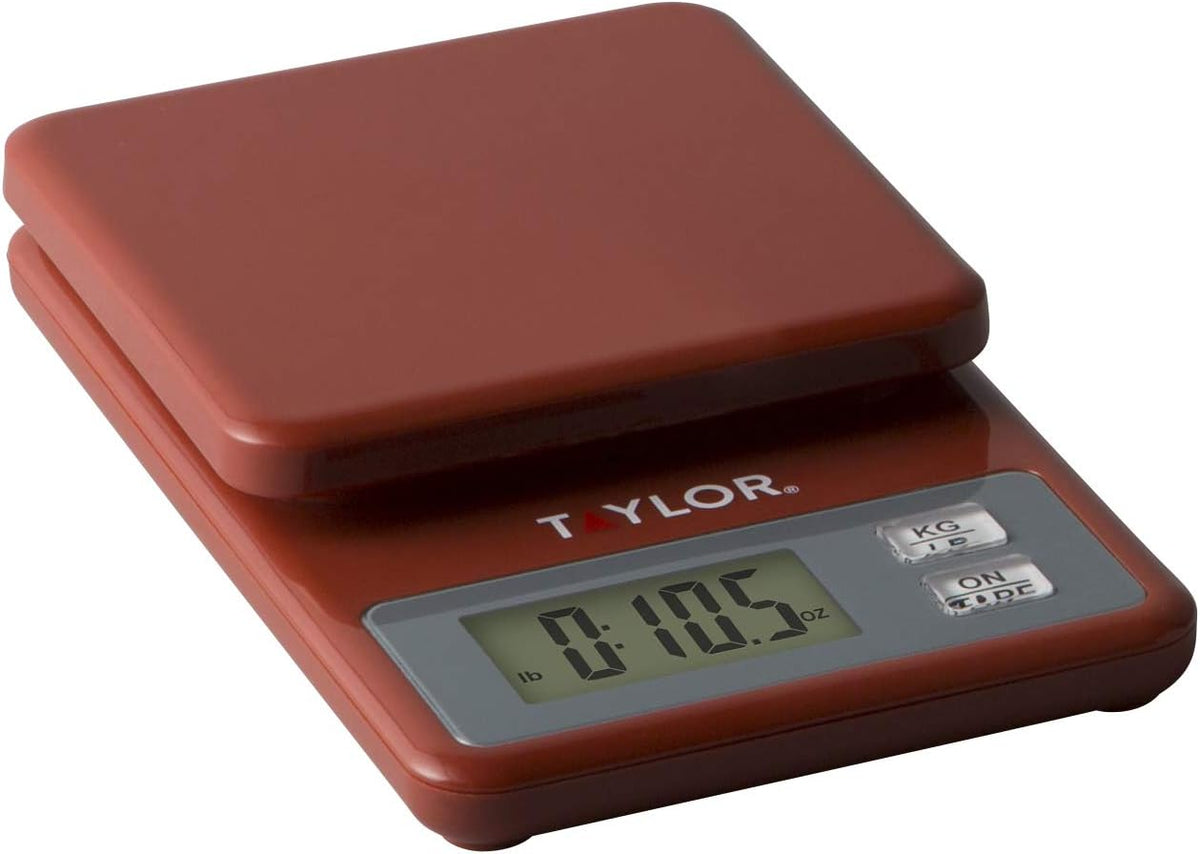 Compact Digital Scale (White), 11 pound capacity