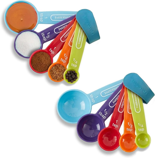 – Professional – Measuring Spoons – Set of 5 (2-Pack)