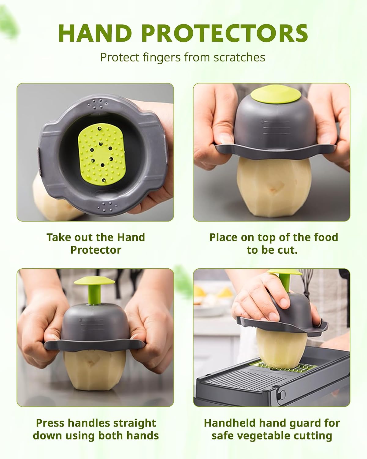Vegetable Chopper With Container, Mandoline Slicer For Kitchen