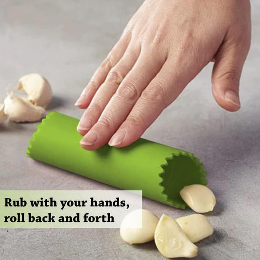3Pcs Garlic Peeler Tube Silicone Garlic Cloves Skin Peeling Remover Tube For Kitchen Portable Garlic Peeler Roller