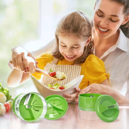 3 in 1 Vegetable Spiralizer Slicer, Adjustable Zucchini Carrot Noodle Maker, Cucumber Spiral Cutter, Easy to Use Kitchen Tool（Dark Grey）