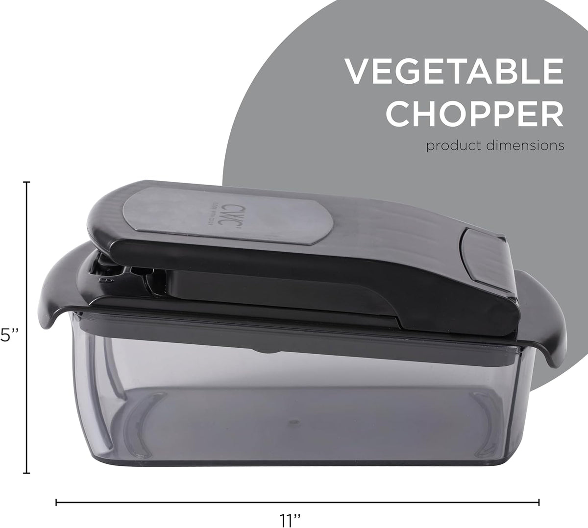 Vegetable Chopper - Multifunctional 11 in 1 Vegetable Chopper with Container - Food Chopper to Dice, Chop, Slice, Julienne and Spiralize, Blue