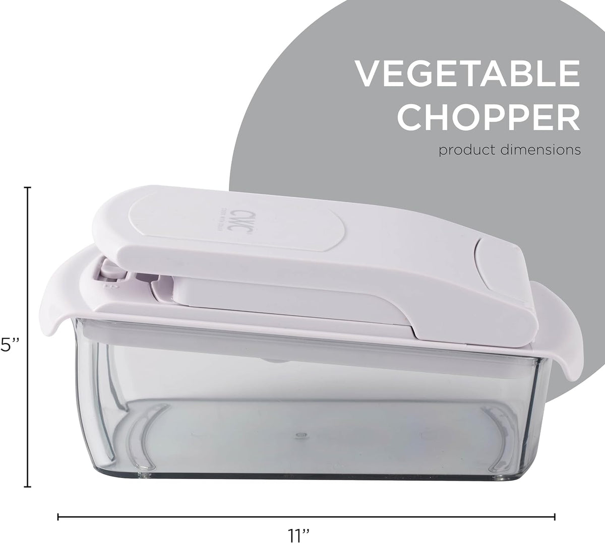 Vegetable Chopper - Multifunctional 11 in 1 Vegetable Chopper with Container - Food Chopper to Dice, Chop, Slice, Julienne and Spiralize, Blue