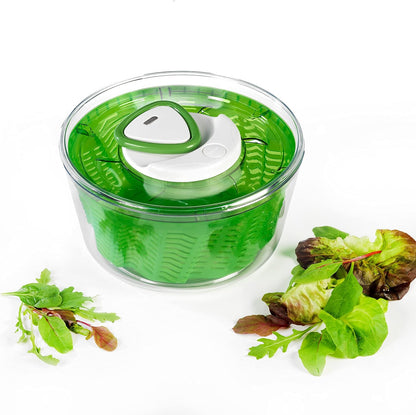 E940012 Easy Spin 2 Salad Spinner-Large Green, Plastic