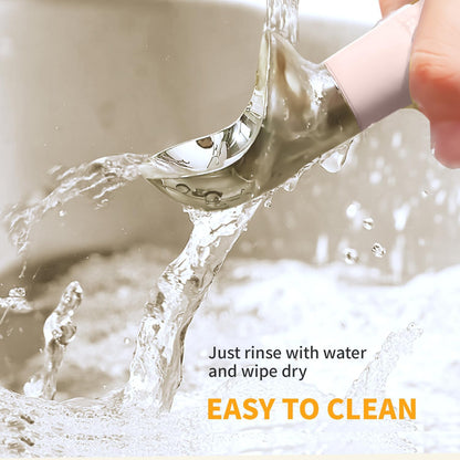 Heated Ice Cream Scoop, Rechargeable Electric Scooper for Hard IceCream, Self Warming Spoon Max to 158℉, Rust-Proof, anti freeze handle, Easy to Clean