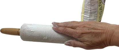 100% Cotton Rolling Pin Cover, Non-stick, 15", 2 pack