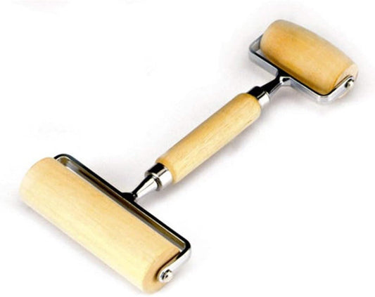 Wood Pastry/Pizza Roller 4.25in/10.5cm
