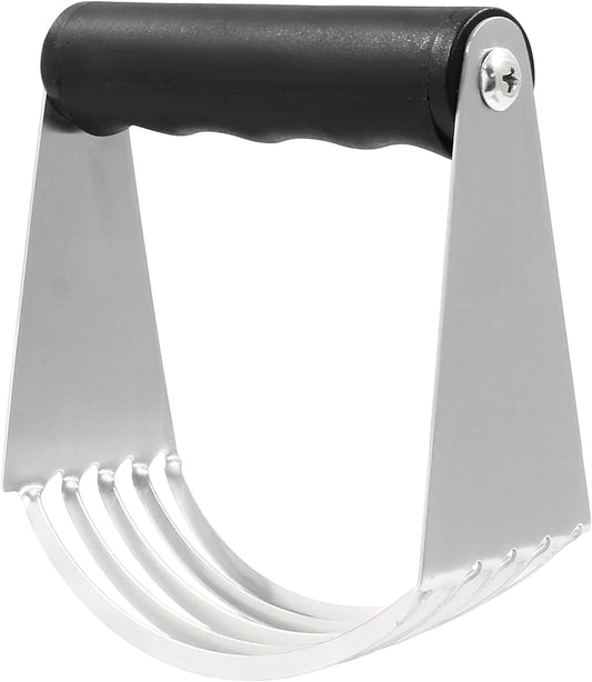 Dough Blender Stainless Steel Pastry Cutter | Kitchen Butter Cutter, For Mixing Flour and Butter, Professional Baking Tool