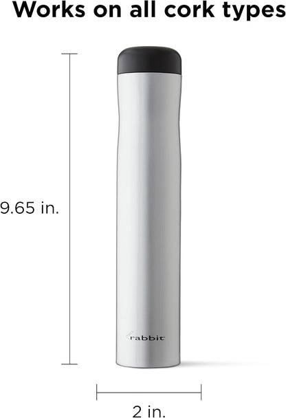 Automatic Electric Corkscrew Wine Bottle Opener (Shiny Black)