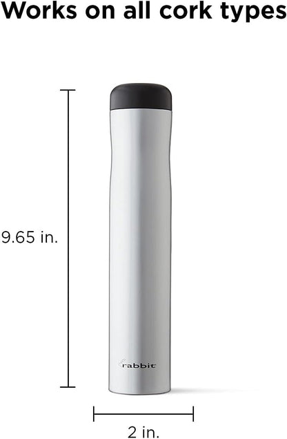 Automatic Electric Corkscrew Wine Bottle Opener (Shiny Black)
