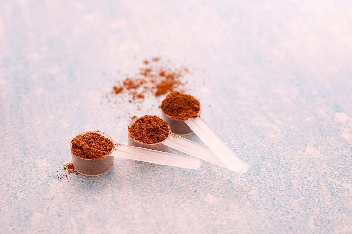 3 Pack Teaspoon Measuring Spoons, 1 Tsp (5 mL) Plastic Creatine Scoops | Clear short-handle 1 tsp scoops for creatine, coffee, spices, grains, powders, baking ingredients, supplements and dry goods.