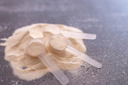 3 Pack Teaspoon Measuring Spoons, 1 Tsp (5 mL) Plastic Creatine Scoops | Clear short-handle 1 tsp scoops for creatine, coffee, spices, grains, powders, baking ingredients, supplements and dry goods.