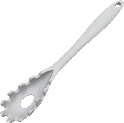 Premium Silicone Spaghetti/Pasta Fork, 11.5 inch, Gray