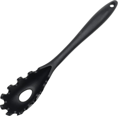 Premium Silicone Spaghetti/Pasta Fork, 11.5 inch, Gray